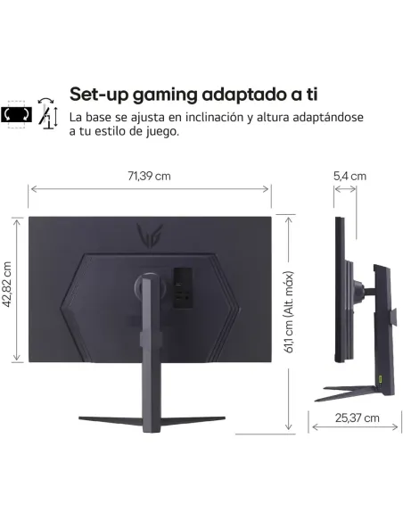 Monitor LG 32GS75Q-B UltraGear 31.5" Gaming IPS QHD 180Hz