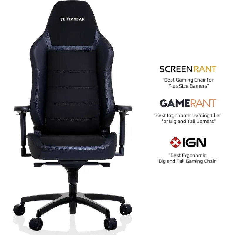 VERTAGEAR PL6800 X-LARGE HYGENNX CARBON BLACK