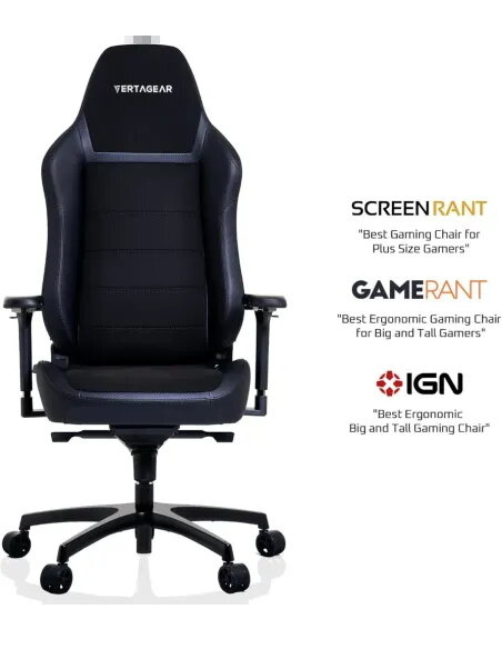 VERTAGEAR PL6800 X-LARGE HYGENNX CARBON BLACK