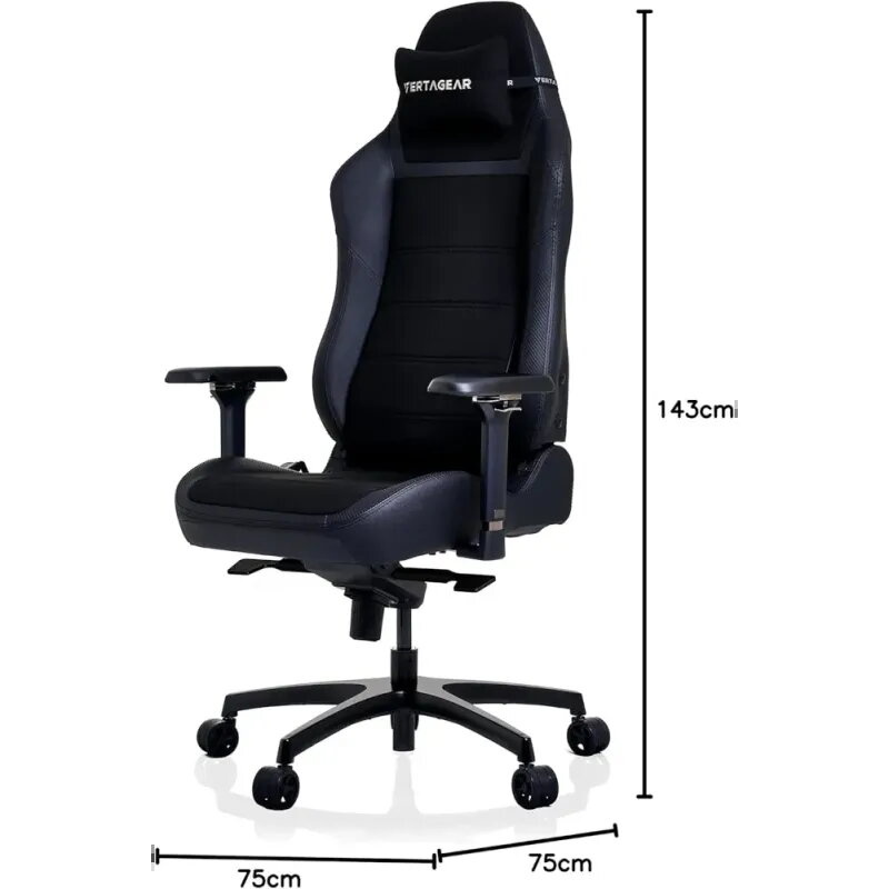 VERTAGEAR PL6800 X-LARGE HYGENNX CARBON BLACK