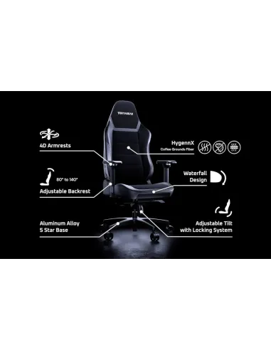 Vertagear PL6800 HygenX Midnight Blue – silla gamer XL ergonómica prem