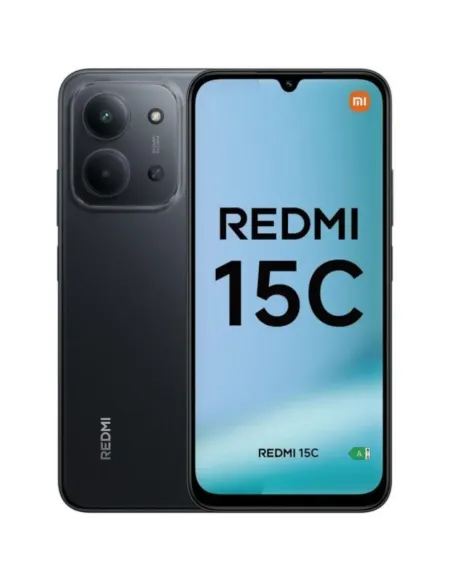Xiaomi Redmi 15C 256GB Negro | Pantalla 120Hz y batería 6000mAh