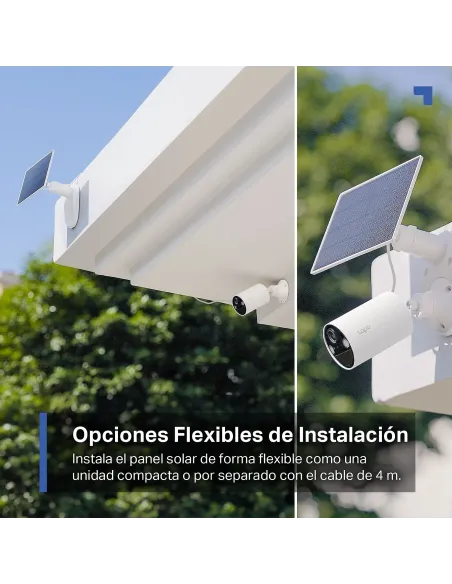 Tapo C460 Kit Solar Cámara de Vigilancia 2K con IA y visión nocturna