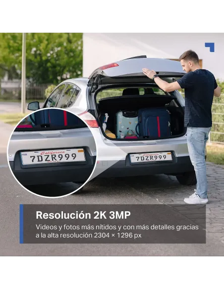 Tapo C460 Kit Solar Cámara de Vigilancia 2K con IA y visión nocturna