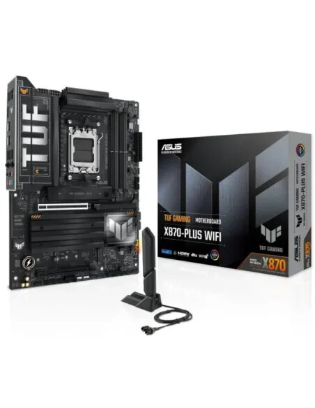 Asus TUF Gaming X870‑PLUS Wi‑Fi – AMD Ryzen DDR5 PCIe 5.0 Motherboard