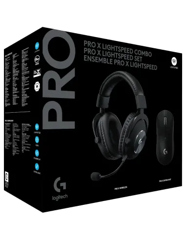 Logitech pack Auriculares Inalámbricos  G Pro X + Ratón Inalámbrico Pro X Superlight
