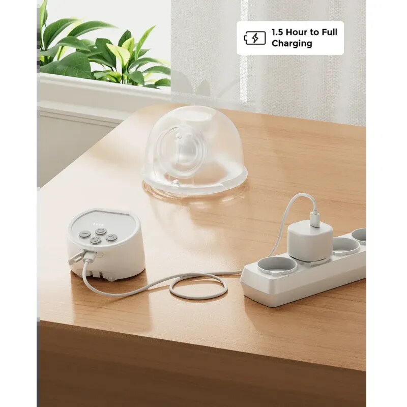 Momcozy S12 Pro tragbare Einzel-Milchpumpe Weiß