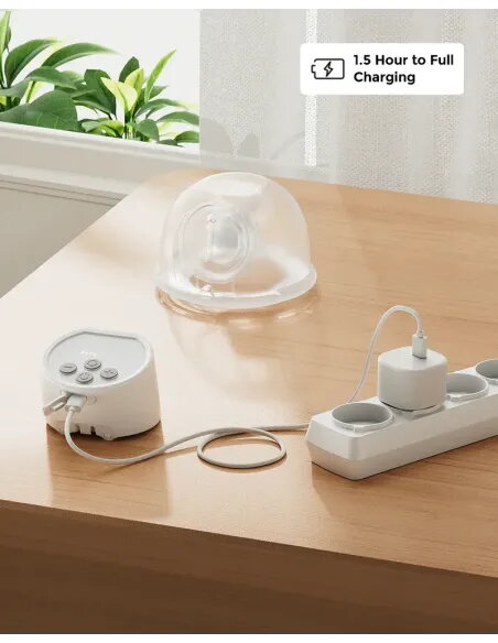 Momcozy S12 Pro tragbare Einzel-Milchpumpe Weiß