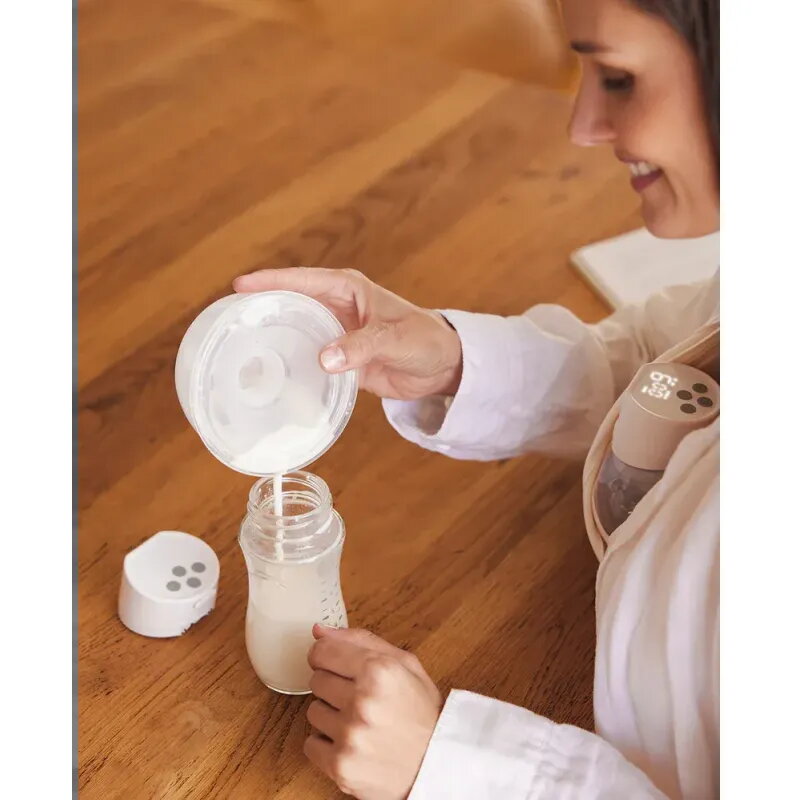 Momcozy S12 Pro tragbare Einzel-Milchpumpe Weiß