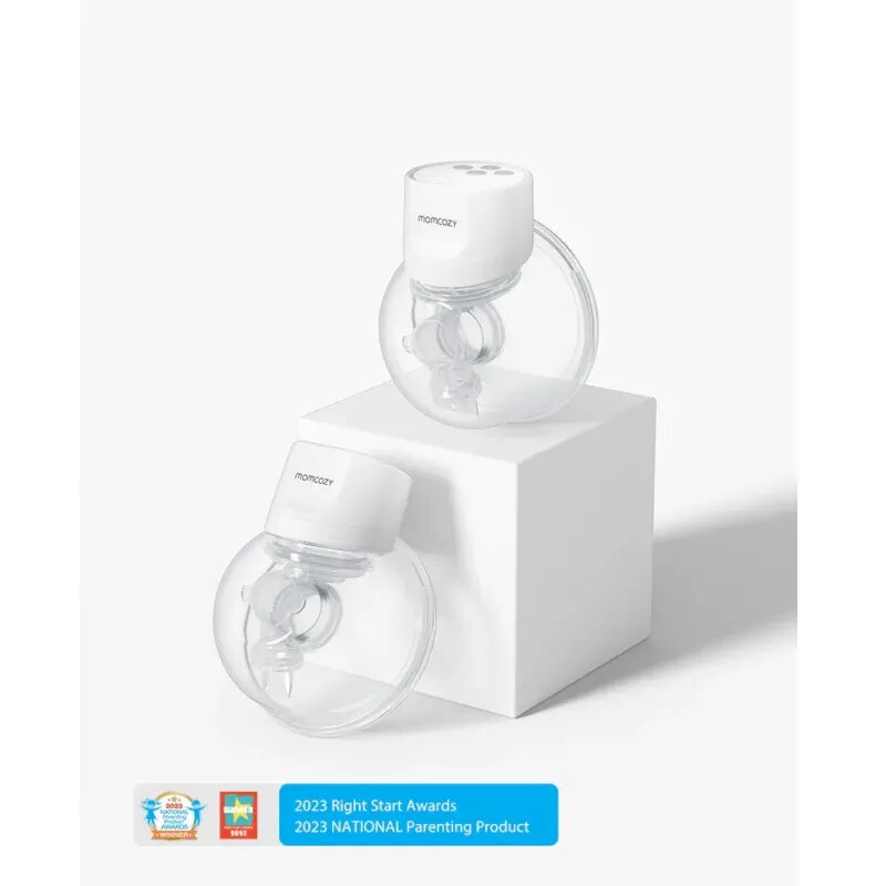 Momcozy S12 Pro tragbare Einzel-Milchpumpe Weiß