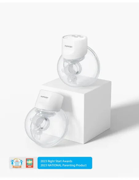 Momcozy S12 Pro tragbare Einzel-Milchpumpe Weiß