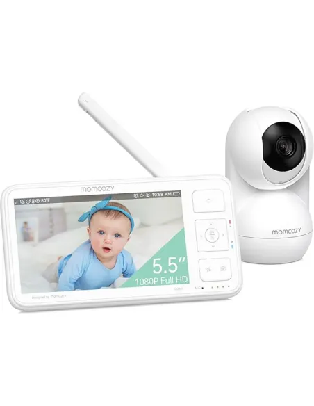 Buy Momcozy BM03 5.5" FHD Baby Monitor | No-WiFi 1640ft Range