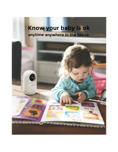Buy Momcozy BM01 5" HD Baby Monitor | 1080p 360° Camera