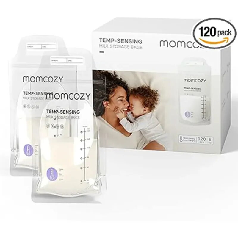 Momcozy Muttermilch-Aufbewahrungsbeutel 120 Stück