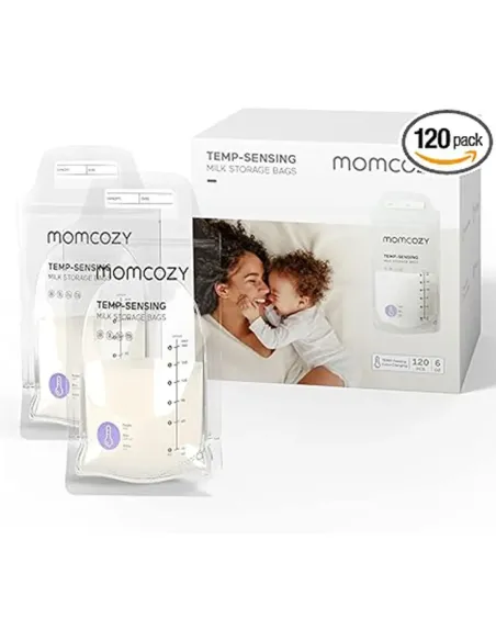 Momcozy bolsas de leche materna 120 uds | Almacenamiento seguro y prác