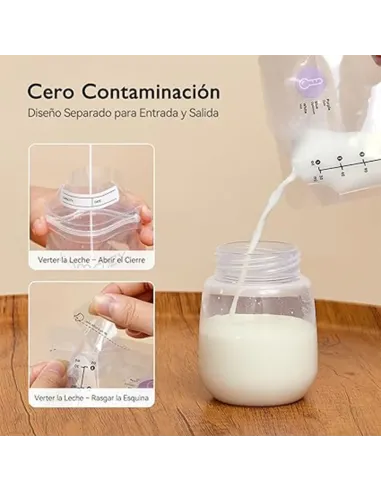 Momcozy bolsas de leche materna 120 uds | Almacenamiento seguro y prác
