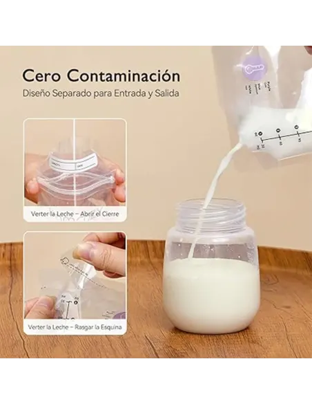 Momcozy bolsas de leche materna 120 uds | Almacenamiento seguro y prác