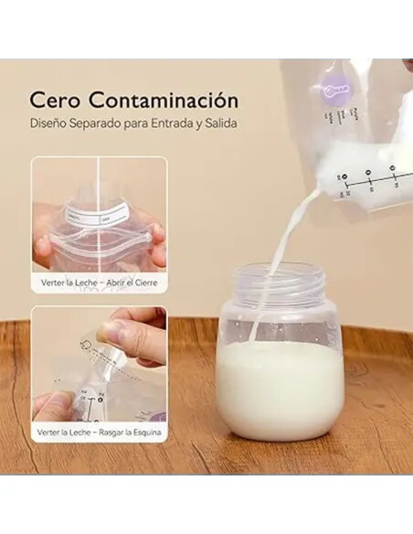 Momcozy Muttermilch-Aufbewahrungsbeutel 120 Stück