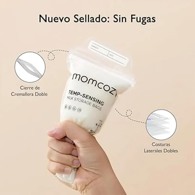 Momcozy Muttermilch-Aufbewahrungsbeutel 120 Stück