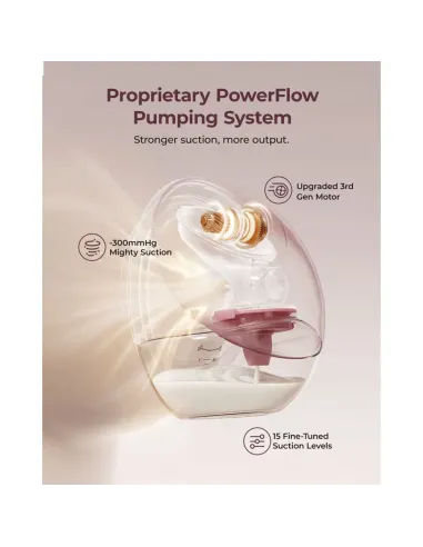 Buy Momcozy M9 Single Breast Pump Red | App Control