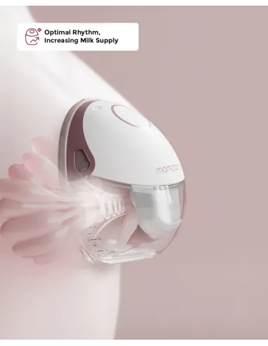 Momcozy M6 sacaleches doble manos libres | Mobile Style Rojo Cozy