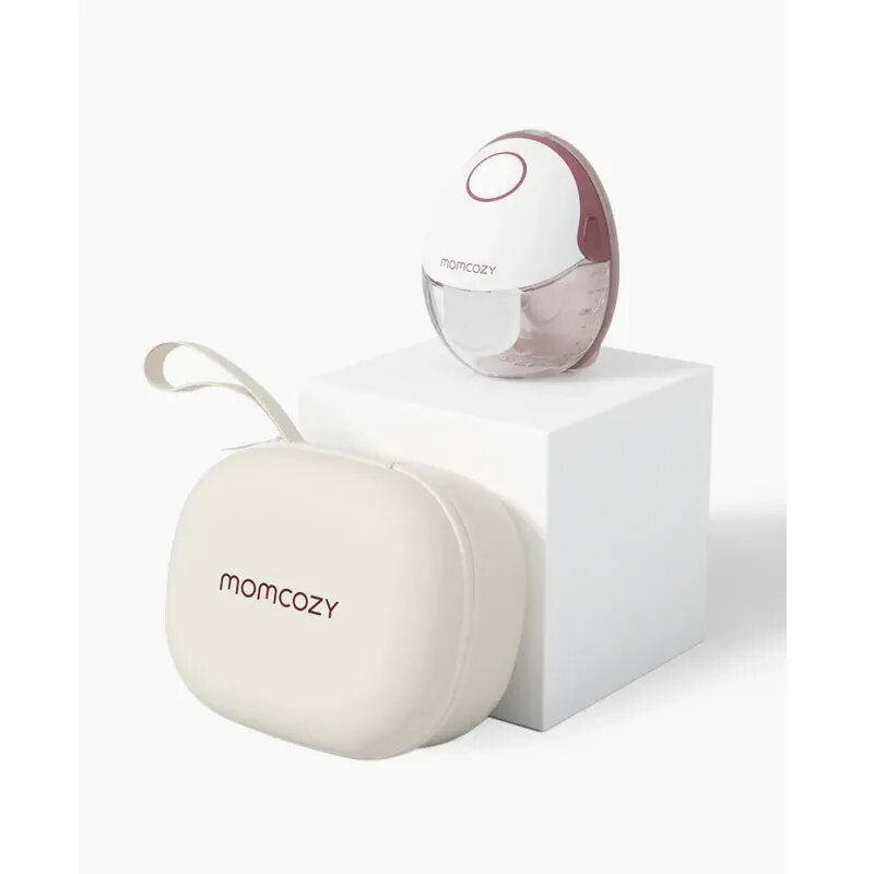 Momcozy M6 freihändige Einzel-Milchpumpe Mobile Style Rot Cozy