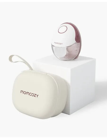 Momcozy M6 freihändige Einzel-Milchpumpe Mobile Style Rot Cozy