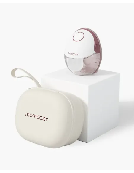 Momcozy M6 sacaleches individual manos libres mobile style Rojo Cozy