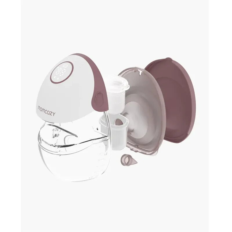 Momcozy M6 freihändige Einzel-Milchpumpe Mobile Style Rot Cozy