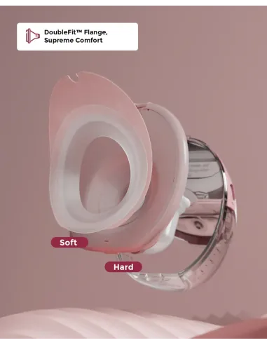 Momcozy M6 sacaleches individual manos libres mobile style Rojo Cozy