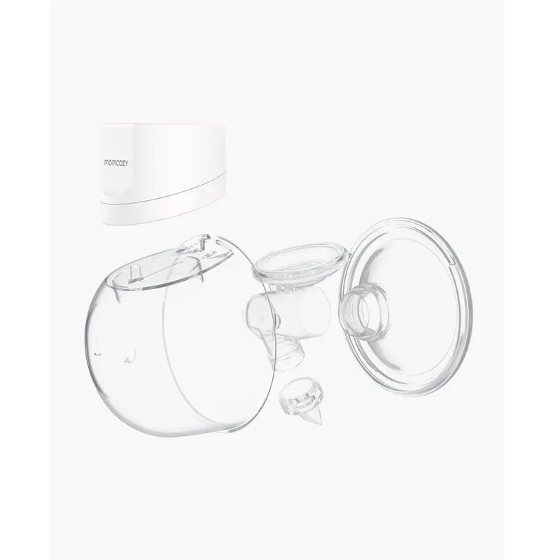 Momcozy S12 Pro tragbare Doppel-Milchpumpe Weiß