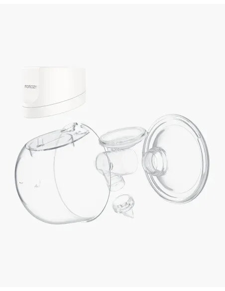 Momcozy S12 Pro tragbare Doppel-Milchpumpe Weiß