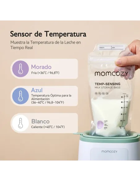 Momcozy bolsas de almacenamiento de leche materna 50 uds