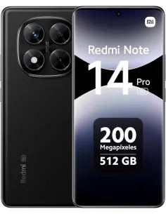 Xiaomi Redmi Note 14 Pro 5G 12/512GB Negro