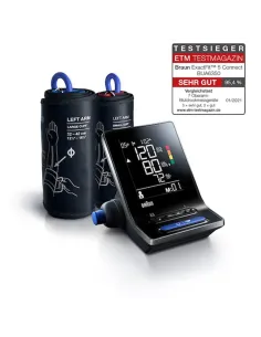 Braun ExactFit 5 Connect Tensiómetro de brazo inteligente
