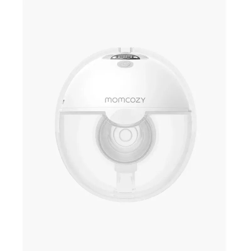 Momcozy M5 tragbare Einzel-Milchpumpe Grau