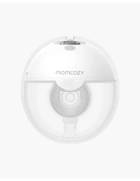 Momcozy M5 tragbare Einzel-Milchpumpe Grau