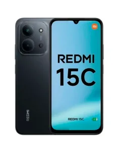 Xiaomi Redmi 15C 4/128GB Negro con pantalla 120Hz y batería 6000mAh