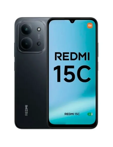 Xiaomi Redmi 15C 4/128GB Black with 120Hz display and 6000mAh battery