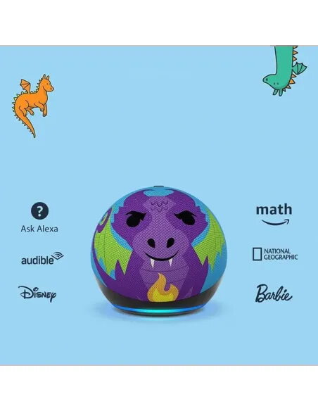 Amazon Echo Dot 5. Generation Kids Drache