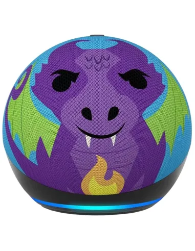 Amazon Echo Dot 5ª Gen Kids Dragón – Altavoz infantil con Alexa