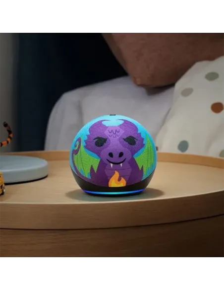 Amazon Echo Dot 5ª Gen Kids Dragón – Altavoz infantil con Alexa