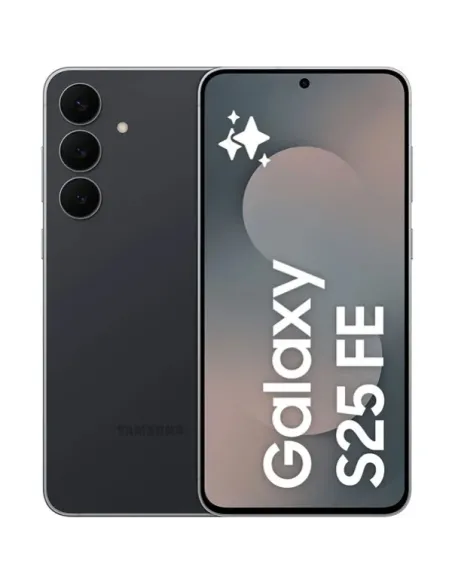 Samsung Galaxy S25 FE 128 GB Negro | Pantalla AMOLED y AI Pro