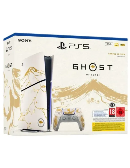 PlayStation 5 Edición Limitada GOLD: Ghost of Yōtei | Consola PS5 Slim