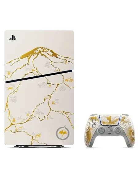 PlayStation 5 Edición Limitada GOLD: Ghost of Yōtei | Consola PS5 Slim