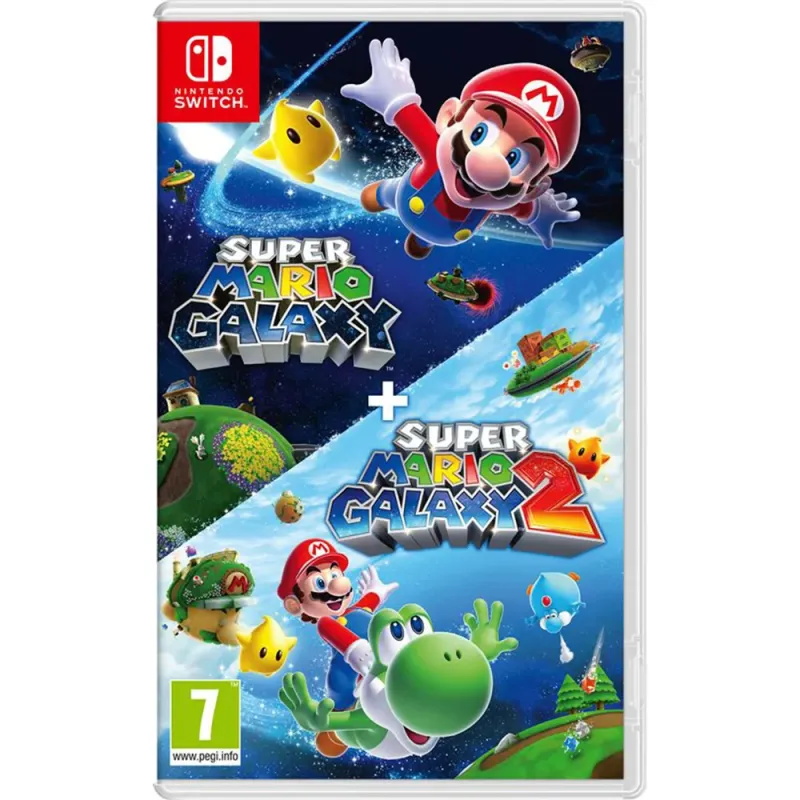 Super Mario Galaxy + Galaxy 2 for Nintendo Switch – galactic bundle