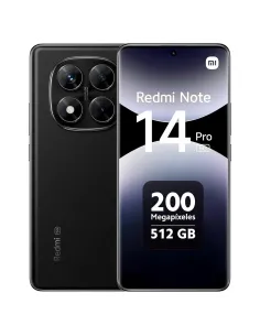 Xiaomi Redmi Note 14 Pro 5G 12/512GB Negro | Potencia y diseño premium