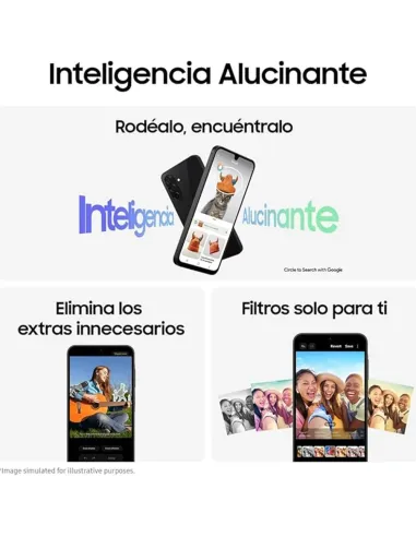 Samsung Galaxy A26 128 GB Negro – smartphone moderno AI