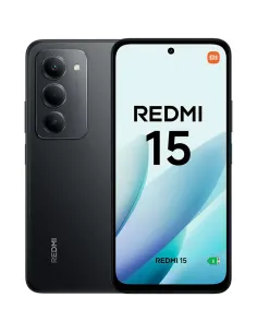 Xiaomi Redmi 15 8/256GB Negro | Pantalla 144Hz y batería 7000mAh