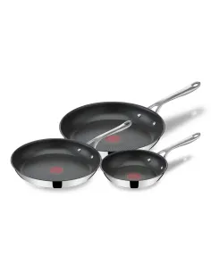 Tefal Jamie Oliver – Set of 3 Frying Pans 20/24/28 cm · Induction